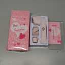 Bikini Trimmer for Women - Painless Electric Razors for Silk Skin,Cordless Body Shaver for Trip,Replaceable Lady Facial Razor, IPX7 Waterproof&Easy Cleaning, Ceramic Blade, USB Charge Dock Pink