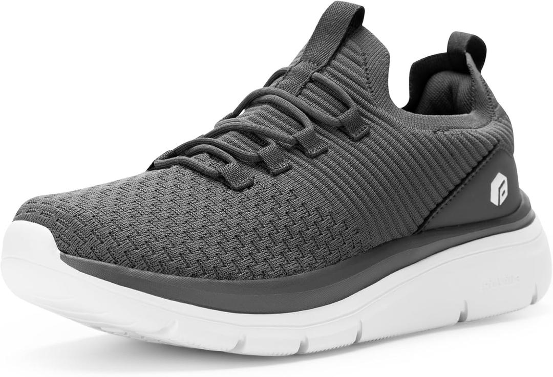 FitVille Extra Wide Slip on Shoes for Men, Lightweight and Breathable Mens Wide Slip on Shoes Max Cushioning 14 Wide