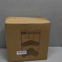 Corner Bathroom Counter Organizer 3-Tier Bathroom Organizer Countertop with Hooks Perfume Organizers Storage Shelf for Makeup & Skincare Dresser-Clear