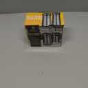 The Original Salt and Pepper Shakers set - Silver- Spice Dispenser with Adjustable Pour Holes - Stainless Steel & Glass Set of 2 Bottles