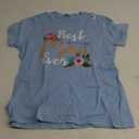 Best Mimi Ever Flower Wreath Tribal Arrows Gift Women Shirt T-Shirt (X-Small, Baby Blue)