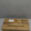 SHAINFUN Adjustable Metal Raised Stand for Large & XL Breeds, Compatible with 7 to 10.6" Wide Bowls, Single Tall Elevated Feeder (Bowl Not Included) (Black-13.7H-Round)