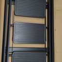 3-Step Ladder, Folding Step Stool for Kitchen/Closet/Garage, Sturdy & Lightweight Aluminum Handy Ladder, 250 lbs Capacity, Anti-Slip Pedals, Compact & Portable for Home DIY & Everyday Tasks