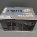 Electric Spice and Nut Grinders - 3 Stainless Steel Blades, 1 Filter, 1 Brush - 500W Grinder for Kitchen Dry Use (Black)