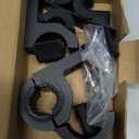 Motorcycle Bull Bar Mounting Bracket 2PCS Horizontal Light Mount Clamp Kit for 0.75" /0.87"/1.1"/1.25" Tubes fit for LED Driving Lights, Spotlights Fits Truck, ATV, & Motorcycle Crash Bars