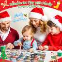 4 Packs Christmas 100 Piece Puzzles for Kids Ages 4-6 6-8 8-10, Snowman Dogs Cats Train Christmas Jigsaw Puzzles Kids Puzzles Ages 5-8, Xmas Gifts Stocking Stuffers for Boys Girls