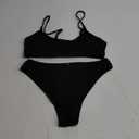 Woman's Swimsuit Black, Large