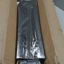 Fitvids 100 LB Rubber Coated Hex Dumbbell Set with Storage Rack, 5-25LB Hand Weight Set with Anti-Slip Grip for Home Gym