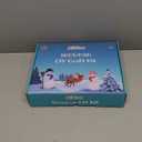 20 Pack Modeling Clay DIY Snowman Kit,Air Dry Clay Snowman Crafts for Kids,Christmas Stocking Stuffers for Kids,Christmas Crafts Xmas Gift