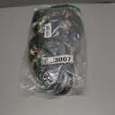 Horaldaily 4PCS Christmas Dining Green Chair Covers, Christmas Pine Tree Stars Stretch Removable Washable Slipcover Chair Protector for Dining Room Home Decor