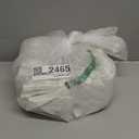 Cream Short Linen Curtains for Small Window 2 Panel Set Kitchen Curtains 45 Inch Length Pinch Pleated Back Tab 100% Blackout Natural Linen Room Darkening Thermal Insulated Drapes for Cafe Bathroom