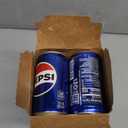 Pepsi Soda, 7.5 Ounce Mini Cans, (10 Pack) Best Before May 11, 2026