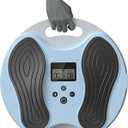 Portable Foot Massager for Neuropathy,TENS & EMS Foot Nerve Muscle Stimulator for Pain Relief and Plantar Fasciitis Cramps, Swelling & Spasms,Circulation Stimulator with 4 Gel Pads,FSA or HSA Eligible