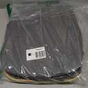 LONBET Laundry Basket with Lid, Made from Breathable Fabric | Aesthetic Clothes Hampers for Laundry with Side Handles & Sturdy Bamboo Frame (40 Gallons - Double, Gray)