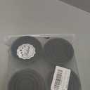 4 Pack Shock and Noise Cancelling Washing Machine Support, Anti Vibration Rubber Washing Machine Feet Pads, Prevent Moving Shaking Walking Washing Machine Stabilizer for Washer Dryer Appliance Grey