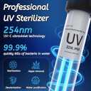 Pond UV Light for Fish Tank UV Pond Water Clarifier for 100-2000 Gallon UV Pond Filter for Koi Pond Swimming Pool,Spa,Large Fish Tank UV Light Aquarium for Outdoor Pond Algae Control32W