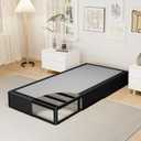 Twin Size 10 Inch Box Spring - Heavy Duty Metal Mattress Foundation (2500lbs Capacity), Noise-Free, Easy Assembly