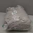 DAPU Linen Duvet Cover Set - French Linen Cotton Blend Natural Flax Soft Breathable Bedding 3 Pcs Set - 1 Duvet Cover 2 Pillowcases (Gray, Queen/Full)