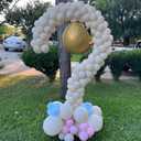 Metal Question Mark Arch Backdrop Stand Gender Reveal Balloon Arch Frame Wedding Arches for Ceremony Baby Shower Baby Gender Reveal Boy or Girl Birthday Party Decorations