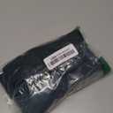 Idepet Fleece Dog Sweater, Winter Pet Clothes Turtleneck Sweatshirt, Stretchy Cat Coat with Leash Ring, Pocket(L) - Black