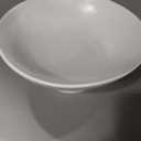 Onniyor 10 Inch Ceramic Fruit Bowl with Stand for Kitchen Counter, Large Serving Bowl for Dining Table, Modern Decorative Bowl for Home Decor & Gift, Elegant Versatile Vegetables Holder Storage, White