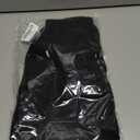 SCKTOO Women's Bubble Skirts Elastic High Waisted A Line Ruffle Casual Mini Skirt with Shorts Underneath, Size XL, Black