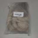 mytonecoo Layered Wig Lace Front Wig Ombre Ash Blonde 13x4 HD Glueless lace Straight Synthetic Lace Wigs with Dark Roots Middle Part Pre Plucked Premium Fiber Hair Lace Wig for Women 22 Inch