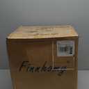 Finnhomy Bar Stools Set of 2 Counter Height, Swivel Barstools with Footrest and Backless, Height Adjustable Rustic Bar stools for Kitchen, Vintage Leather, Retro Black