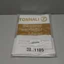 54x78 Stall Shower Curtain Liner, Clear Plastic 8G Heavy Duty Thick Waterproof 54 x 78 Shower Curtain with 3 Weighted Magnets and 9 Rustproof Grommets