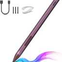 Stylus Pen for ASUS Transformer/Mini/ASUS Zenbook Flip/Pro/ASUS Vivobook Flip/Pro/Duo/ASUS Notebook, Rechargeable MPP 2.0 Tilt Active Pen with 4096 Pressure Sensitivity, Tpye-c Charge, Red