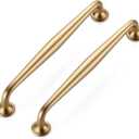 Ravinte 20 Pack 6-1/4 Inch Champagne Bronze Kitchen Cabinet Handles Solid Zinc Alloy Cabinet Pulls Cupboard & Drawer Handles