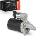 A-Premium Starter Motor Compatible with Kia Soul 2012-2014, Rio 2013-2015 & Hyundai Accent 2013-2017, Veloster 2013-2017, 1.6L, 12 Volts 0.9KW 10-Teeth Clockwise