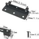 2Pairs Sliding Hardware Roller Pulleys Single Wheels Sliding Door Pulley for Cabinet Wardrobe Screen Doors Closet Sliding Doors