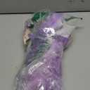 Girls Fairy Costume Set with Butterfly Wings Tutu Wand and Halo Headban (3-6 Years old, Light Purple)