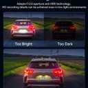 Dash Cam Front Rear with 3 Channel, 4K Full UHD Car Camera, 5GHz WiFi & App Control, Free 32GB Card Included, Dash Camera for Cars with IR Night Vision, 24 Parking Mode, Loop Recording, G-Sensor