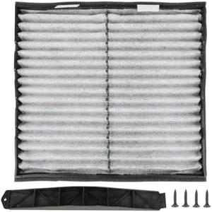 22759208 Upgraded Carbon Cabin Air Filter with Filter Access Door Suitable for Chevy Silverado Suburban Tahoe Avalanche GMC Sierra Yukon Cadillac Escalade，Replace#: 22759203 22759208
