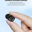 Sleep Headphones, Invisible Sleep Earbuds for Side Sleepers | Small Noise Blocking Sleep Earphones, Bluetooth 5.3 Tiny Hidden Earbuds for Work,Sleeping