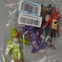 Action Figures Set, 5 Pcs Game Figures Toys with Light, Movable Toys Dolls with Light, Collectible Gifts and Cake Toppers