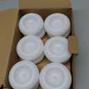 Aignis 24pcs Flameless Floating Candles Waterproof, 200Hr 3LED Floating Tea Lights with Battery, Water-Activated Candles for Pool, Wedding Centerpieces, Bath & Spa, Easter Decoration (Elegant White)