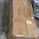 Sectional Sleeper Sofa with Pull Out Bed, L Shape Convertible Linen Couch with Storage Chaise, 2 in 1 Pull Out Sofa Bed with 2 Seats, for Living Room, Apartment, Beige