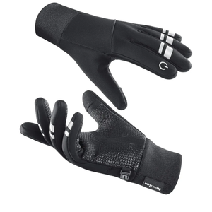 Winter Warm Gloves, Thin Windproof Waterproof Therma Non-Slip Palm, Flexible Touch Screen Finger for Men Women Cold Weather Cycling, Driving, Hiking, Walks, Running, Snow, Football, Daily Work SMALL