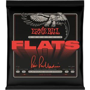 Ernie Ball Medium Pino Palladino Smoothie Flats Electric Bass Strings 43-108 Gauge