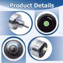 185206085 Fuel Shut Off Solenoid 12V Stop Solenoid Valve Replacement for Perkins 100 series Engine and Case Holland