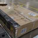 COMHOMA Vanity Desk with Mirror and Lights, Makeup Vanity Table and Chair Set with Drawers and Charging Station, Bedroom Dresser LED Mirror Stepless Dimmable & 3 Color Modes Adjustable, 5 Drawer/White