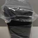 2 Pack 2.7 Gal Bathroom Trash Can with Lid, Automatic Trash Can Small Smart Garbage Can Touchless, Slim Motion Sensor Waterproof Plastic Trash Bins for Bedroom Office Kitchen Toilet Black