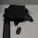 Universal Swivel TV /Table Top TV Stand for 19 to 43 inch TVs with 90 Degree Swivel, 4 Level Height Adjustable, Heavy Duty Tempered Glass Base, Holds up to 99LBS HT02B-001