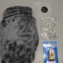 Grounding Blanket for Bed - 5'x4' Soft Cozy Earth-Connected Fleece Throw Blanket with Silver Fiber for Relaxation