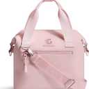 GLORIEROO Pastel Lunch Box Women | Insulated Waterproof Leakproof Lunch Bag Cooler | Adjustable Strap | BPA-Free