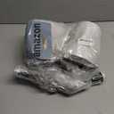 TISLYCO Matte Black Slim Wall Sconces Set of 2 with White Fabric Shades, Indoor Wall Light Column Stand Wall Lamp for Bedroom Living Room Hallway, Vanity Light Fixture