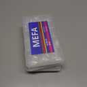 4 x MEFA Nail Tips, Medium Almond 15 Sizes, 600 Pcs Pre-shaped Half Matte Full Cover Acrylic Nail Tips Press on Nails for Nail Extension Home DIY Salon Manicure